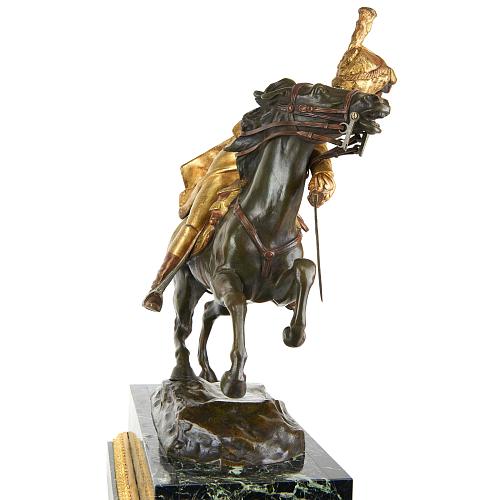 Скульптура кабинетная «Драгун старой гвардии Наполеона»