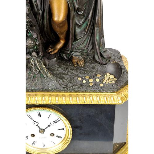 Каминные часы «Аллегория Коммерции»