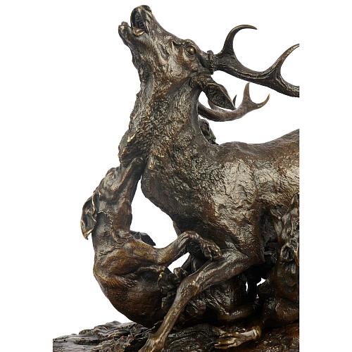 Скульптура «Охота на оленя». П. Ж. Мене