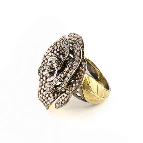 Кольцо с бриллиантами. Veneto Jewel