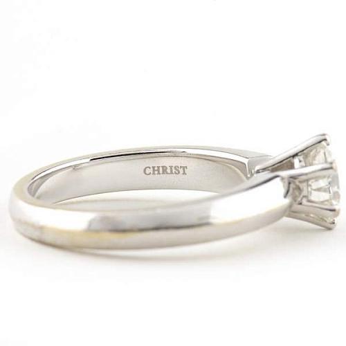 Кольцо с бриллиантом - Christ