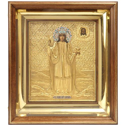 Икона «Святая великомученица Варвара». Фабрика Сбитнева.