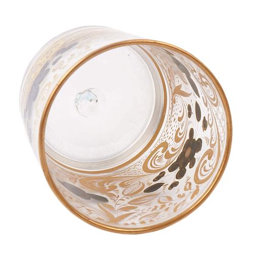 Стакан с росписью.