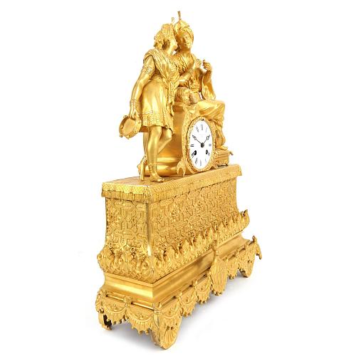 Каминный гарнитур «Восточные мотивы». Франция.