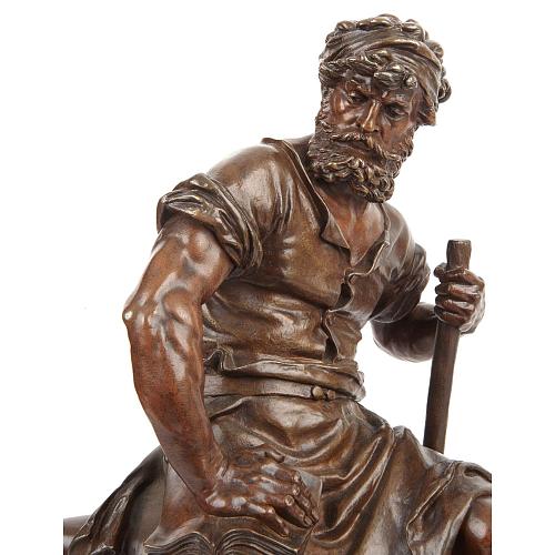 Скульптура «Труд». Шарль Лебург.