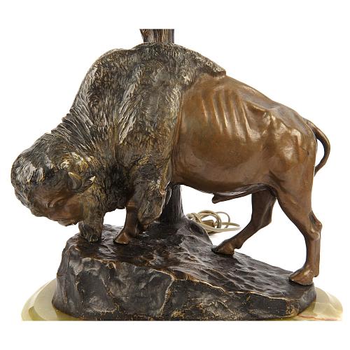 Лампа «Зубр». Старая Вена.