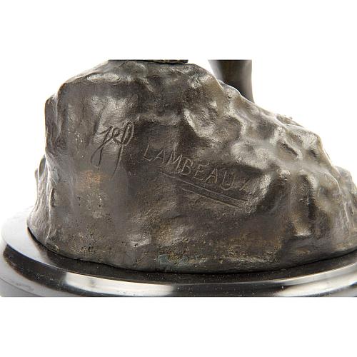 Скульптура «Борцы». Ламбо.