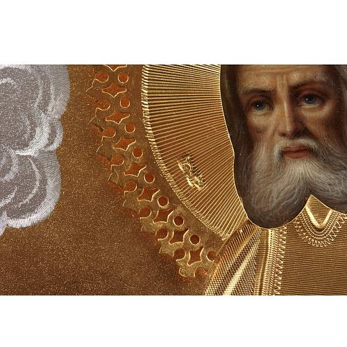 Икона «Преподобный Серафим Саровский». Кузнецов Е. А.