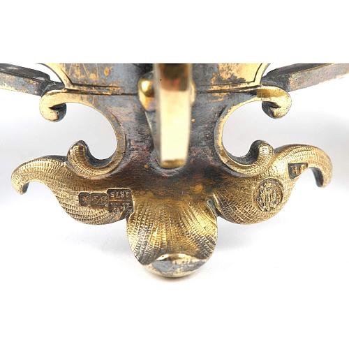 Подстаканник крышкой и ложкой в «русском стиле». Сазиковь.