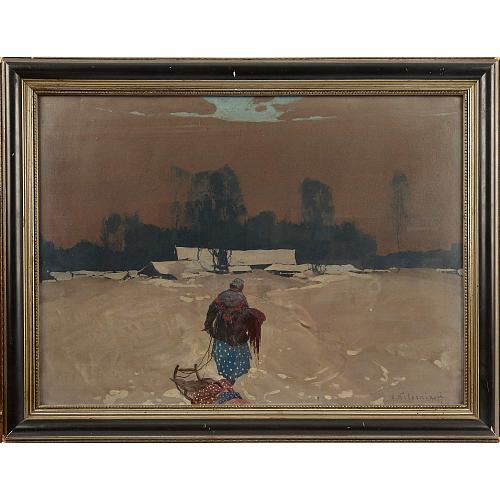 С.Ф. Колесников &quot;Зима&quot;