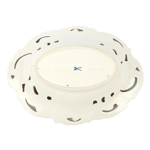 Блюдо «Полевые цветы». Мейссен.