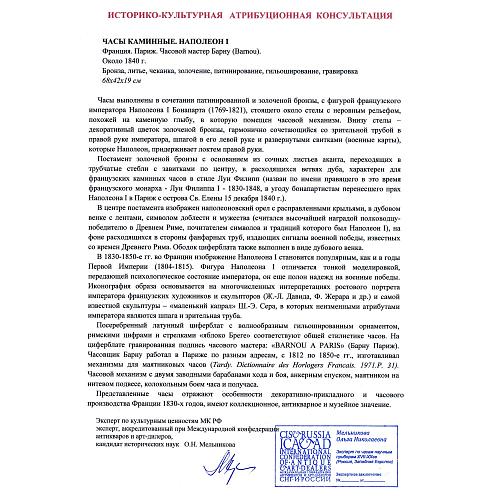 Экспертное заключение МК РФ Мельникова О. Н.