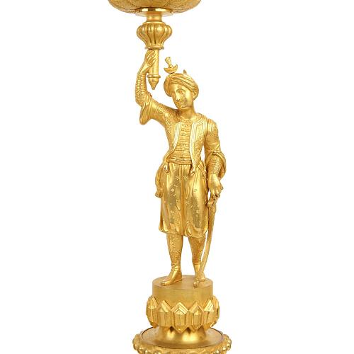 Каминный гарнитур «Восточные мотивы». Франция.