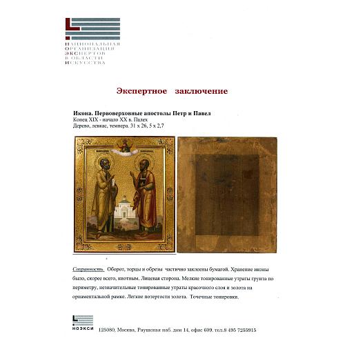 Экспертное заключение НОЭКСИ.