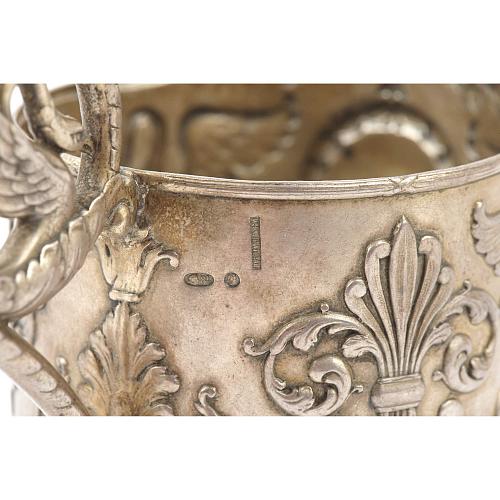 Подстаканник «Лебеди» СССР