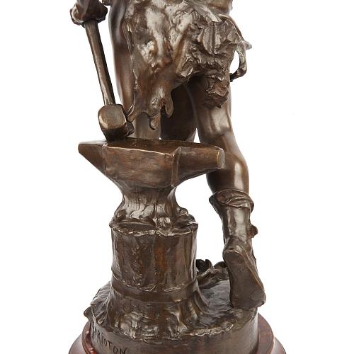 Скульптура кабинетная «Аллегория труда». Клод Мариотон.