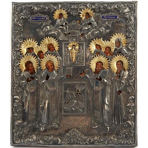 «Богоматерь Всех скорбящих радость». Фабрика Орлова Д. И.