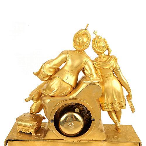 Каминный гарнитур «Восточные мотивы». Франция.