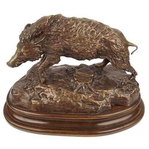 Скульптура "Вепрь". Фратен.