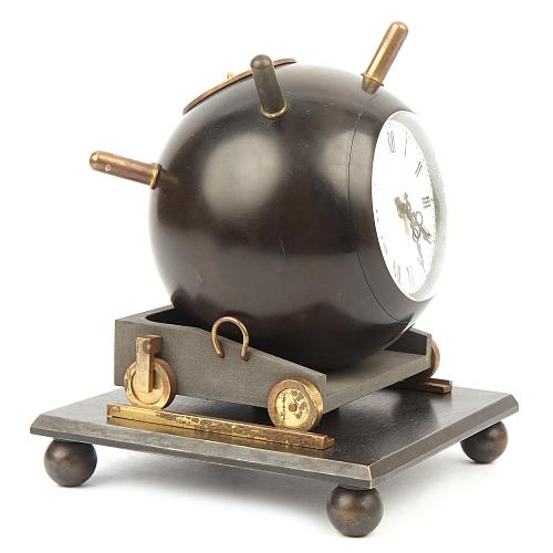 Часы кабинетные «Морская мина». СССР.