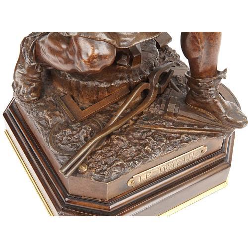 Скульптура «Труд». Шарль Лебург.