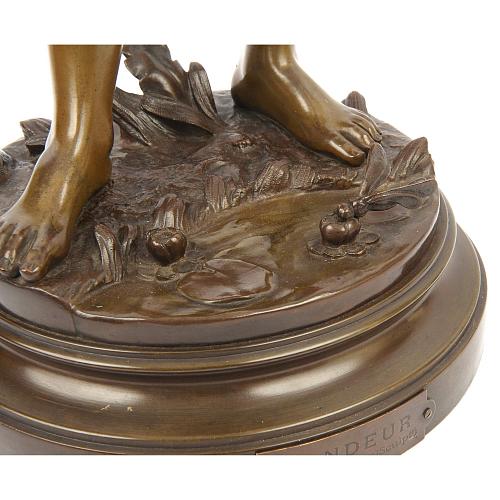 Скульптура «Искренность».  Эмиль Карлье.