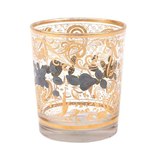 Стакан с росписью.