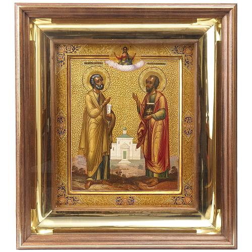 «Апостолы Петр и Павел». Палех.