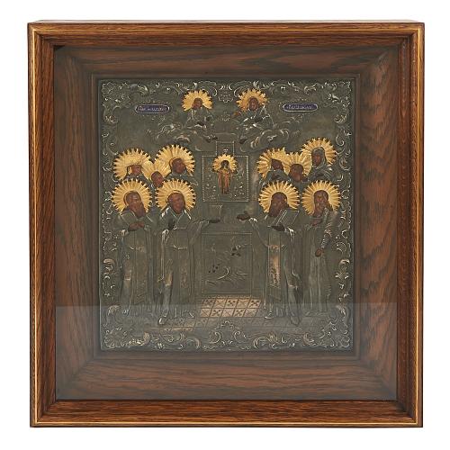 «Богоматерь Всех скорбящих радость». Фабрика Орлова Д. И.