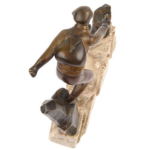 Статуэтка «Альпинист». Арт Деко.