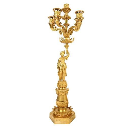 Каминный гарнитур «Восточные мотивы». Франция.