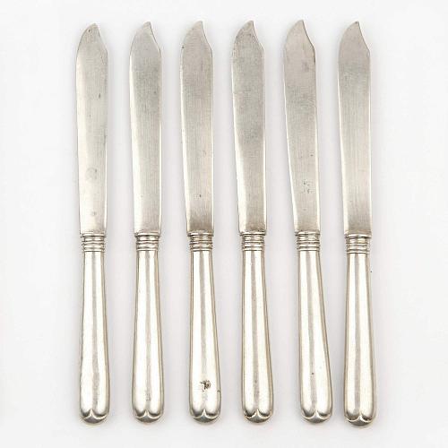 Набор фруктовых ножей «Фаберже» 6 шт.