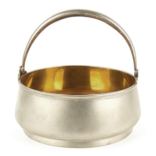 Сахарница с ручкой