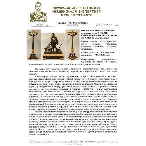 Экспертное заключение НИНЭ им. П.М. Третьякова.