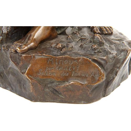 Скульптура «Рудокоп». Шарль Леви.