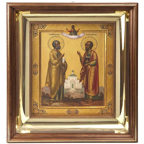 «Апостолы Петр и Павел». Палех.