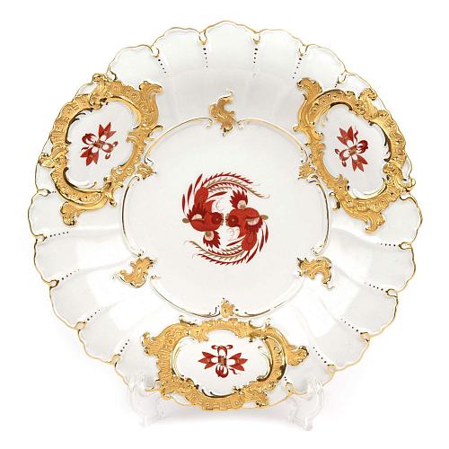 Блюдо «Сказочные птицы». Мейсен.