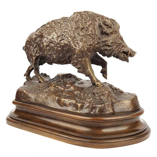 Скульптура "Вепрь". Фратен.