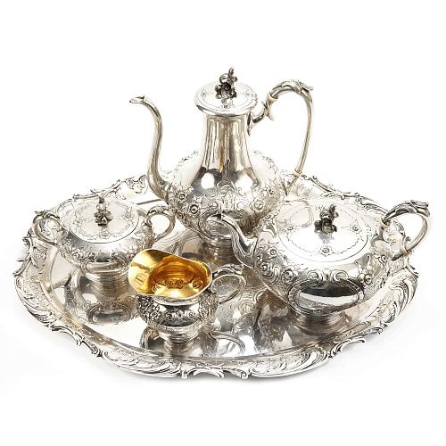 Сервиз чайно-кофейный. Фирма H. Steenaerts.