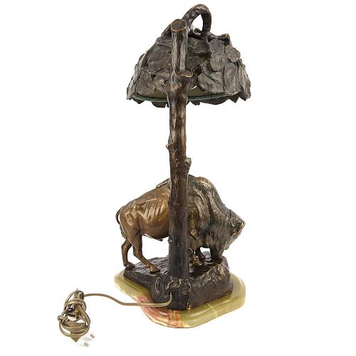 Лампа «Зубр». Старая Вена.