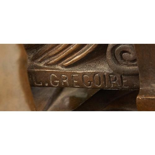 Скульптура «Аллегория творчества». Жан Луи Грегуар.