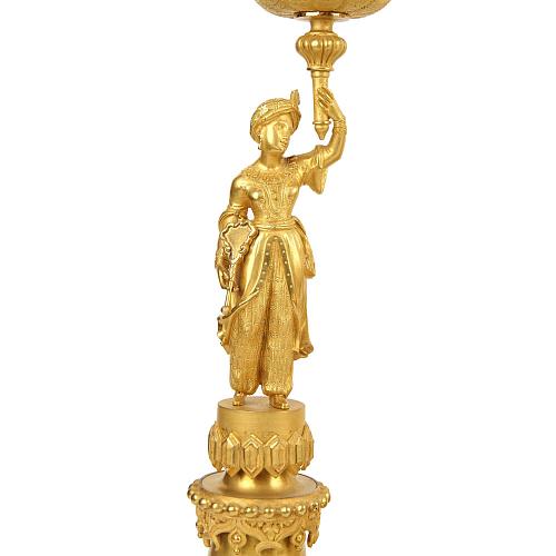 Каминный гарнитур «Восточные мотивы». Франция.