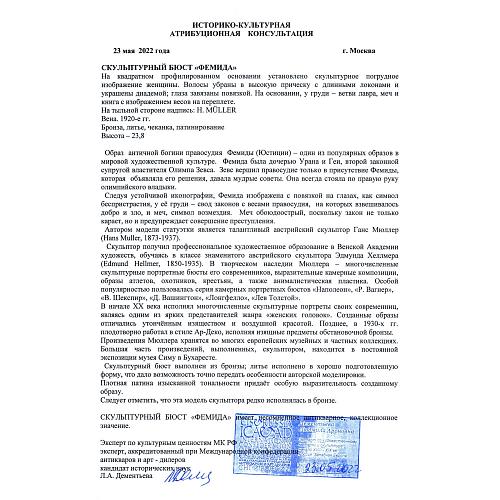 Экспертиза МК РФ Дементьева Л.А. 