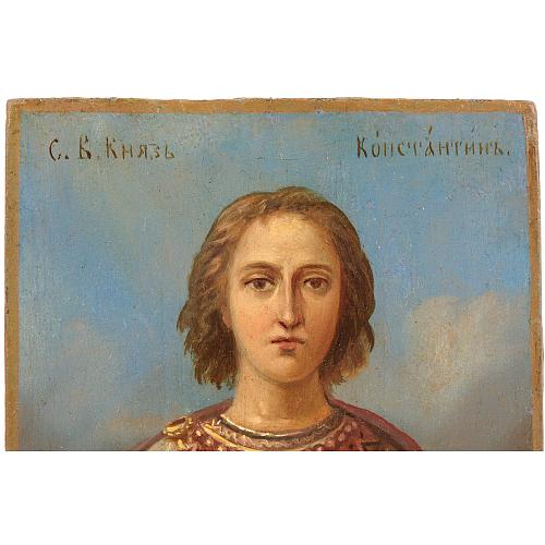 Икона «Святой благоверный князь Константин Федорович Ярославский»