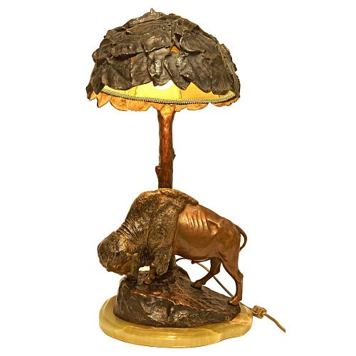 Лампа «Зубр». Старая Вена.