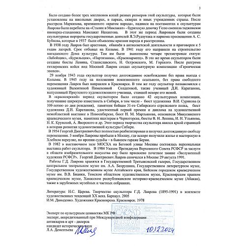 Экспертное заключение