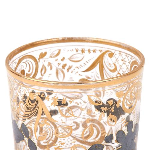 Стакан с росписью.