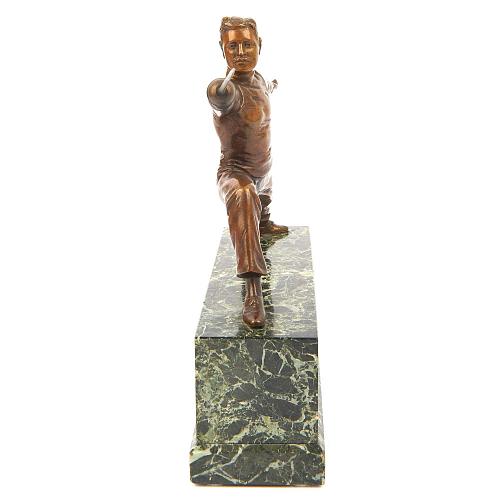 Статуэтка «Фехтовальщик». Рудольф Кёхлер.