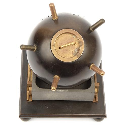 Часы кабинетные «Морская мина». СССР.