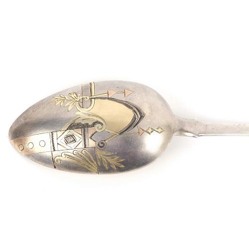 Набор «Эгоист»: кольцо, ложка ст.